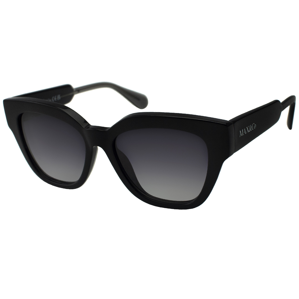 Женские солнцезащитные очки MAX&CО. 0059 01B | Оригинальные модные женские солнцезащитные очки MAX&CО. | Женские солнцезащитные очки MAX&Co 0059 01B купить онлайн с быстрой доставкой по России