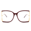 Женские очки для зрения GUCCI 0592O 003 | Оригинальная модная женская оправа для очков GUCCI | Оправа для женских очков Gucci 0592O 003 купить онлайн с быстрой доставкой по России