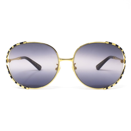 Женские солнцезащитные очки GUCCI 0595S 001 | Оригинальные модные женские солнцезащитные очки GUCCI | Женские солнцезащитные очки Gucci 0595S 001 купить онлайн с быстрой доставкой по России
