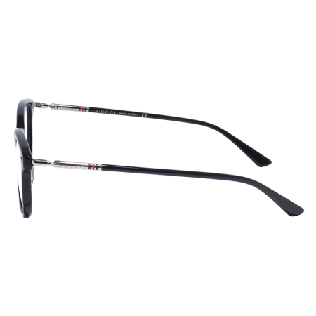 Женские очки для зрения GUCCI 0520O 001 | Оригинальная модная женская оправа для очков GUCCI | Оправа для женских очков Gucci 0520O 001 купить онлайн с быстрой доставкой по России
